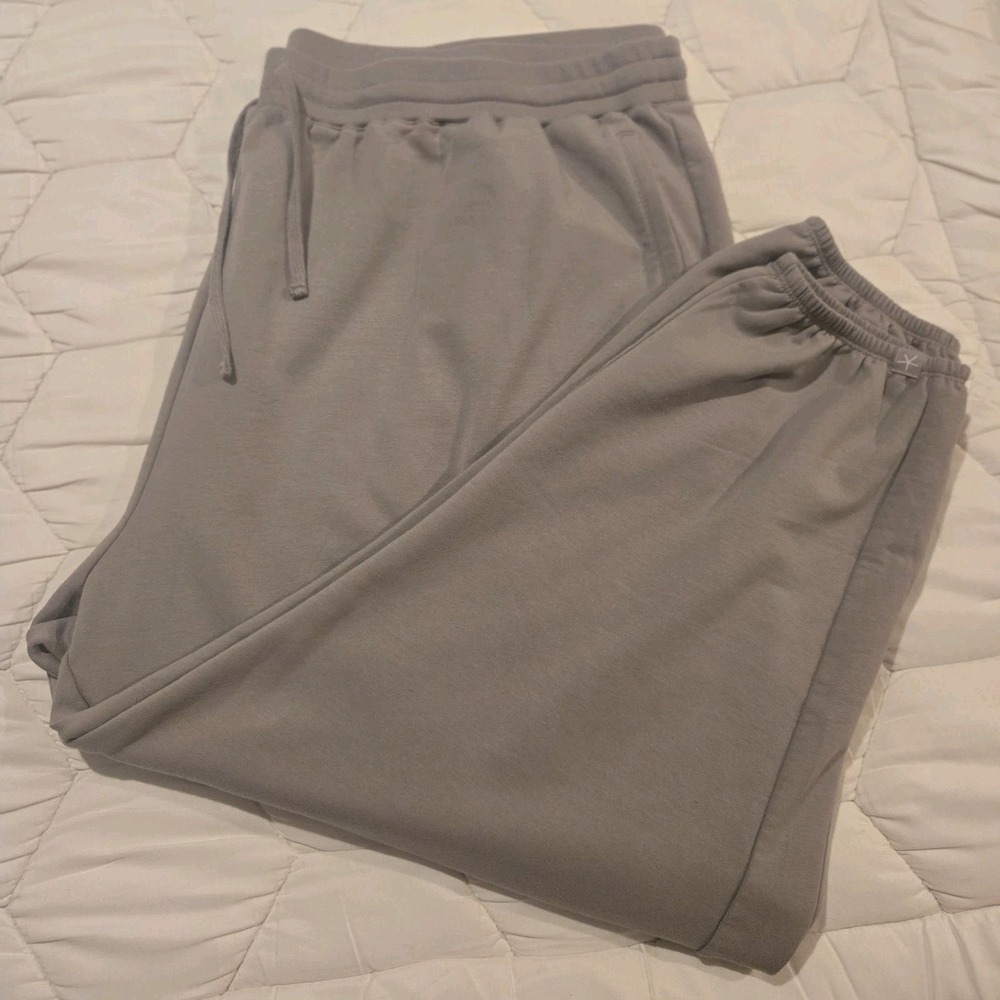 Barefoot Dreams Tan / Light Brown Sweatpants 3X Petite EUC Super Soft